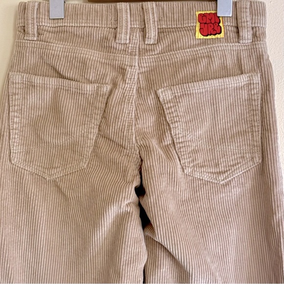 Empyre| Tan/Khaki Corduroy Streetwear Sk8tr Corduroy Wide Leg Pants Sz 25 - Picture 4 of 4